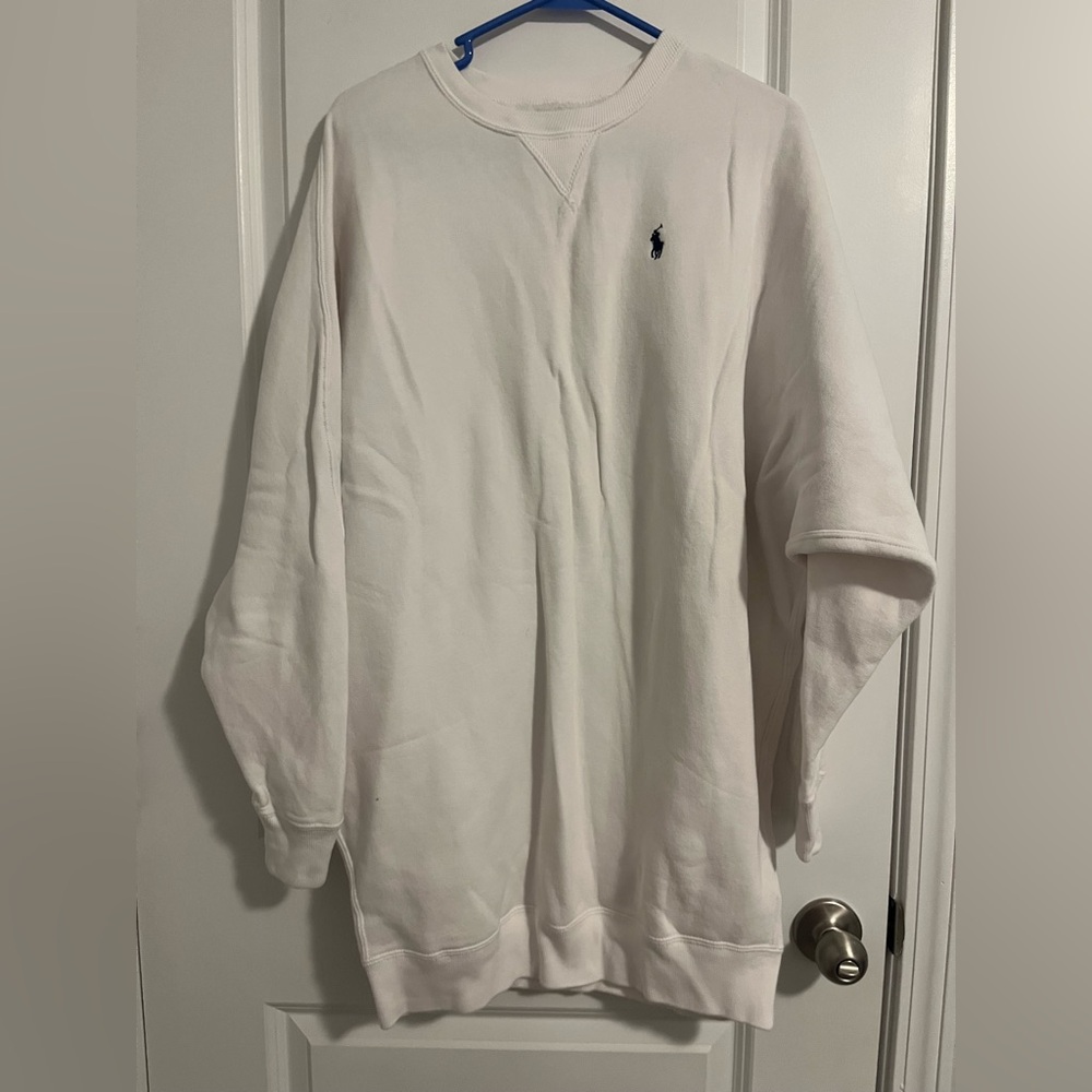 Polo Ralph Lauren white sweater dress